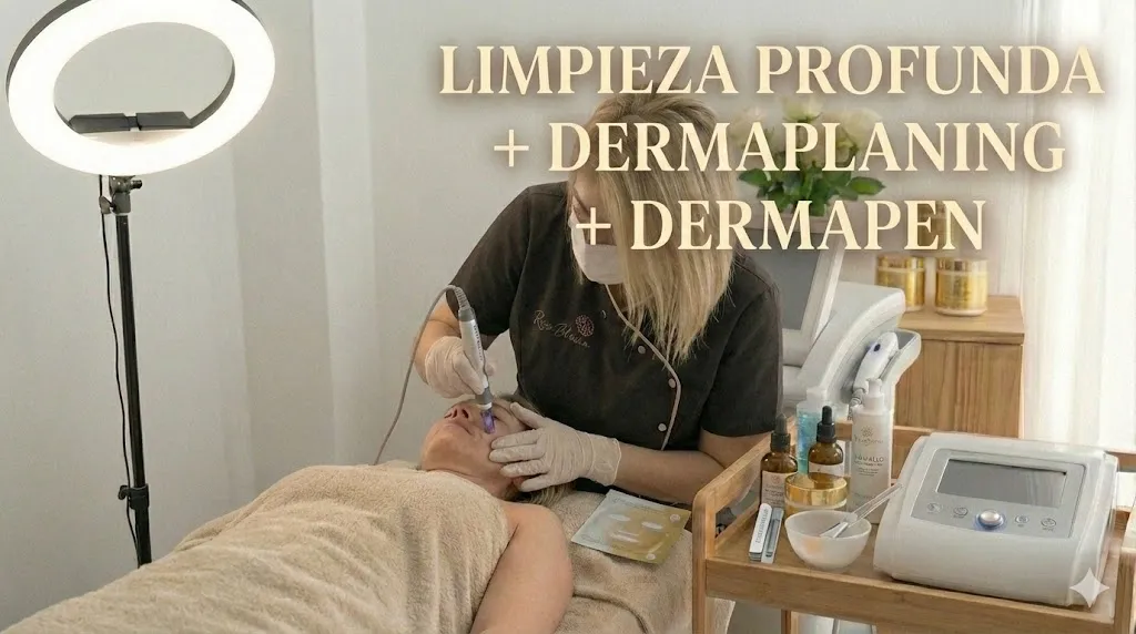 Limpieza Profunda + Dermaplaning + Dermapen